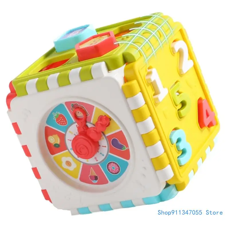 

1 шт. бизиборд Монтессори кубик блок развивающие игрушки для малышей Прямая поставка