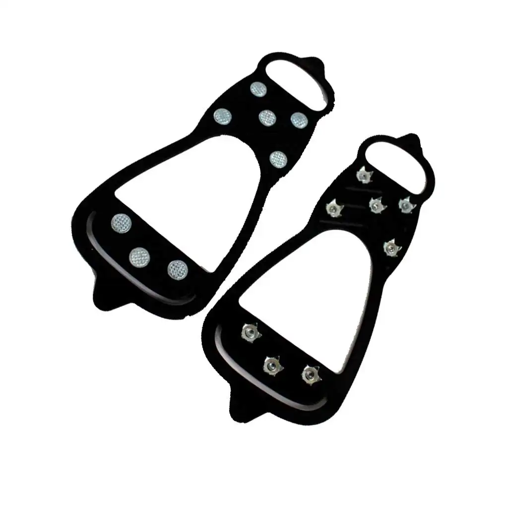 

Противоскользящие Ледяные Шипы, скобы, инструмент из нержавеющей стали, шип на обувь Грипсы, безопасная защита, фиксация подошвы, шипы