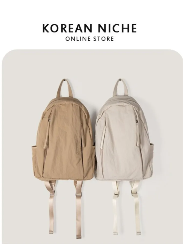 Женский вместительный школьный нейлоновый рюкзак модная новая сумка через плечо