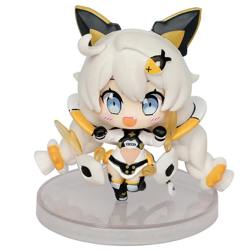

2023 New Honkai Impact 3rd Kiana Kaslana Nekoneko Version Cute Toys Doll Pvc Figure Collectible Ornaments Model Gift