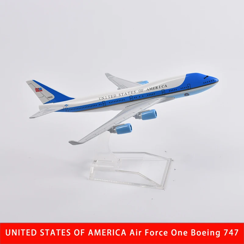 

Джейсон пачка 16 см США Боинг 747 модель самолета модели самолета из литого металла масштаб 1/400 Прямая поставка