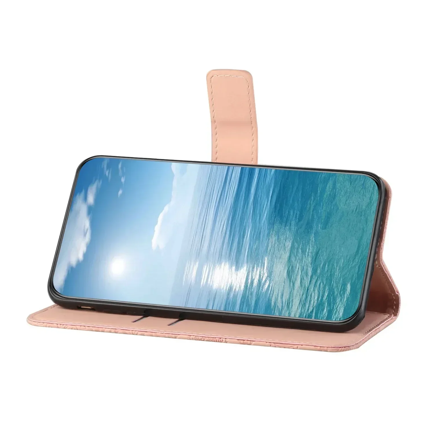 Кожаный чехол в семейном стиле с защитой от падения и откидной крышкой для