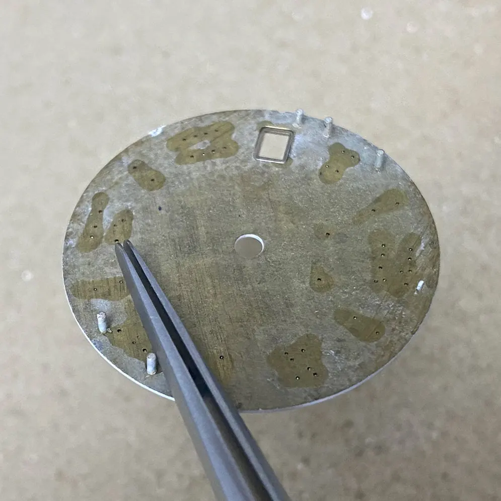 S Enamel Rome Modified Watch Accessories 28.5mm Watch Dial Noctilucent Dial Suitable for NH35/36/4R/7S Movement