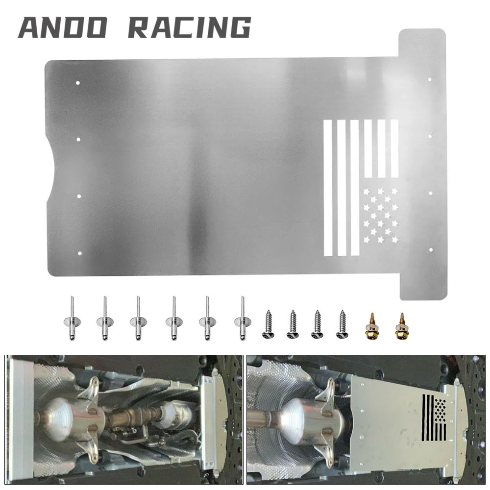 

Aluminum For Toyota Prius 2016 -2021 Cat Security - Catalytic Converter Shield Protection Defender Racing Car With rivet