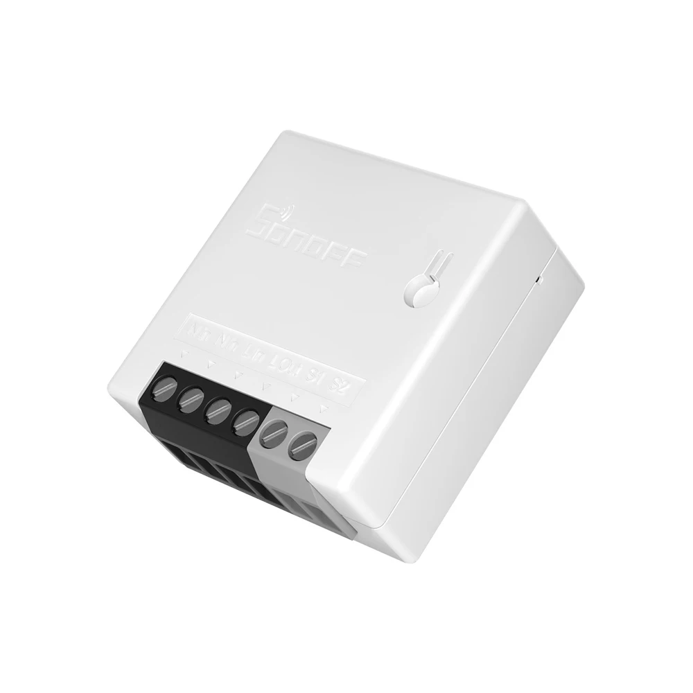 Релейный модуль SONOFF MINI R2 Wi-Fi для умного дома беспроводной переключатель сделай