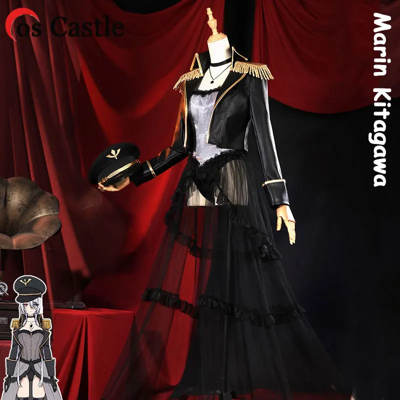 

Cos Castle Black Lobelia Marin Kitagawa Cosplay Costume My Dress Up Darling Maid Costume Uniform Outfits Halloween Carnival Saia