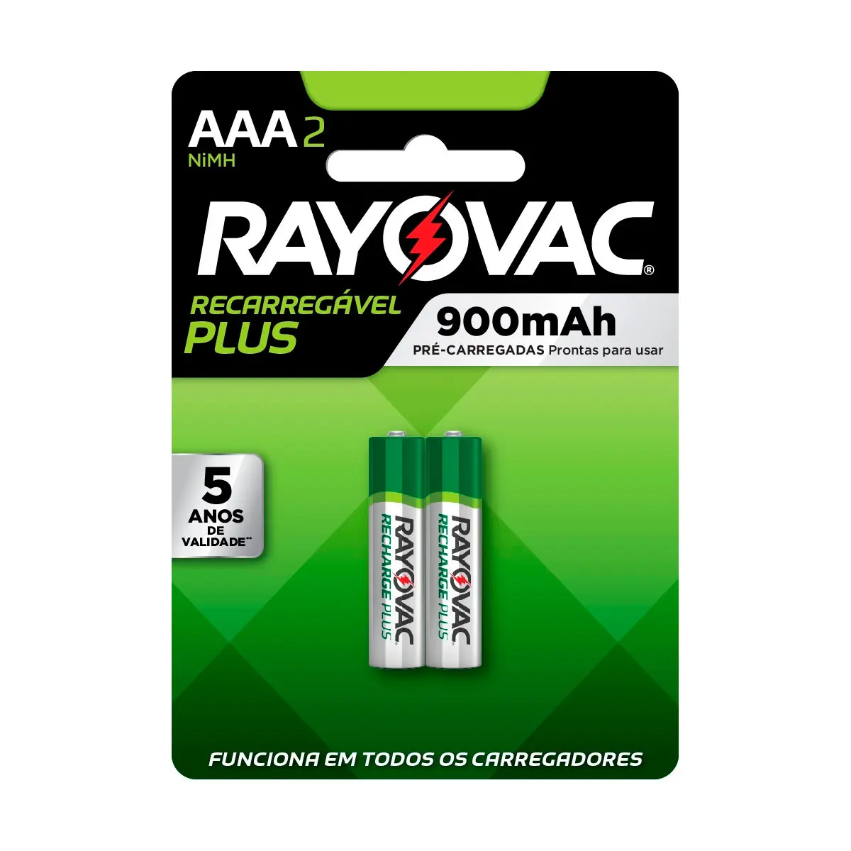 

RECHARGEABLE PILE PLUS AAA 900MAH WITH 2 SPL724-2LA