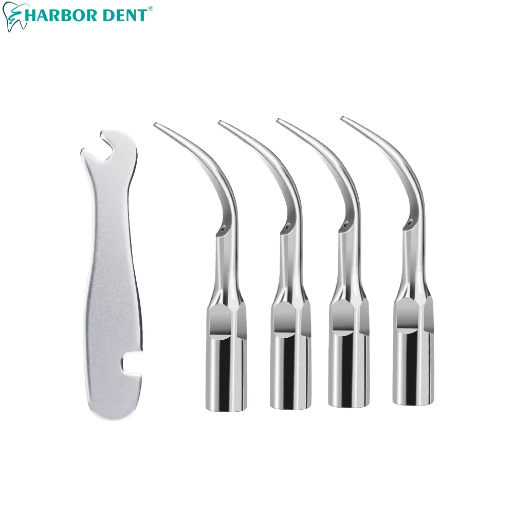 Стоматологический ультразвуковой прибор для чистки зубов с 4 наконечниками