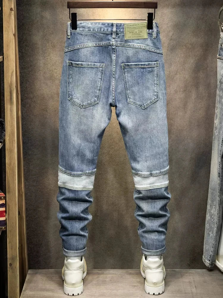Рисунок 5 - Уличные модные мужские джинсы в стиле ретро