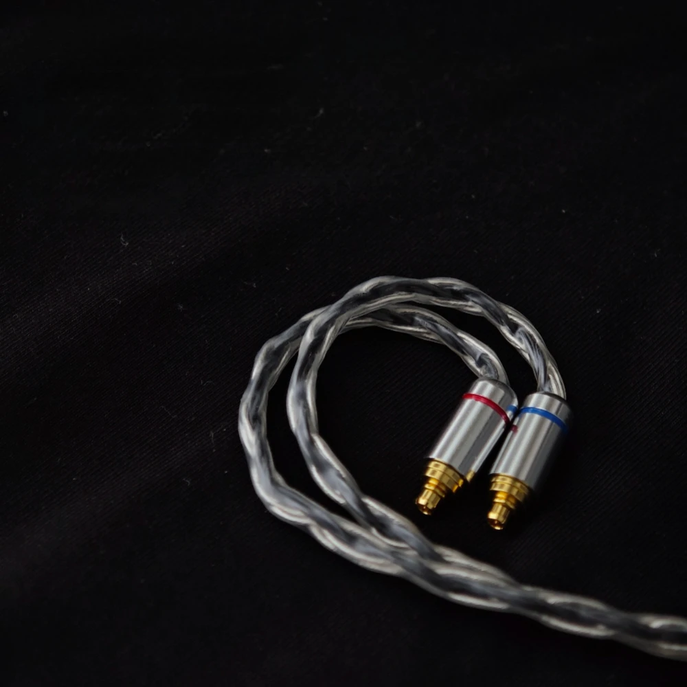 Фото для 16-жильного кабеля для обновления AKG N5005/N40/N30 с микрофоном, сбалансированный, 2,5/4,4 мм и посеребренный OCC 3,5 мм №3