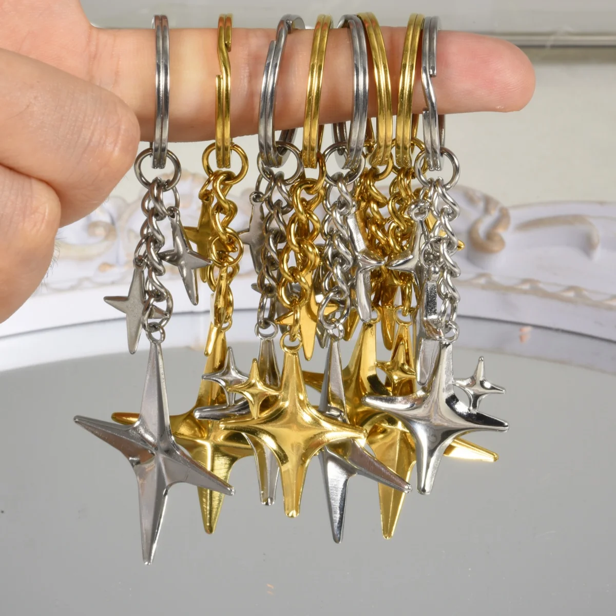 Брелок из нержавеющей стали