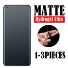 3 шт. матовая Гидрогелевая пленка для realme X2 6 7x7 8 pro GT master Explorer neo 2 5G XT A9 A5 2020, полное покрытие, защита экрана из ТПУ