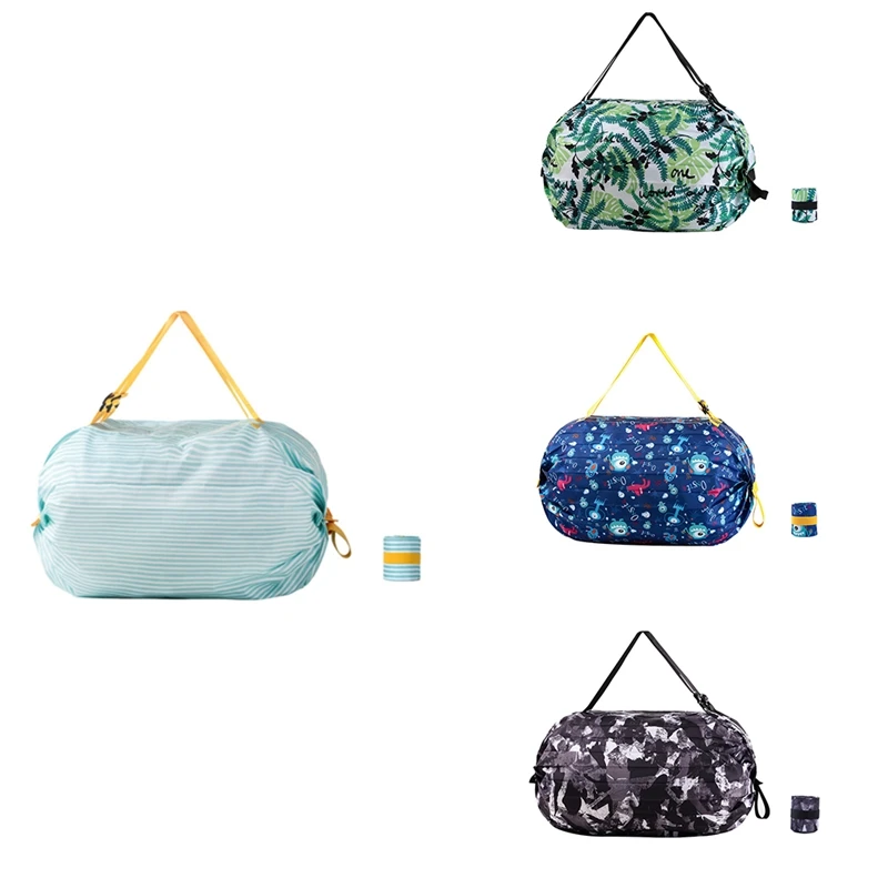 

Купольные складные сумки-тоуты, многоразовые Экологически чистые мешки для покупок, машинная стирка, сумки для хранения