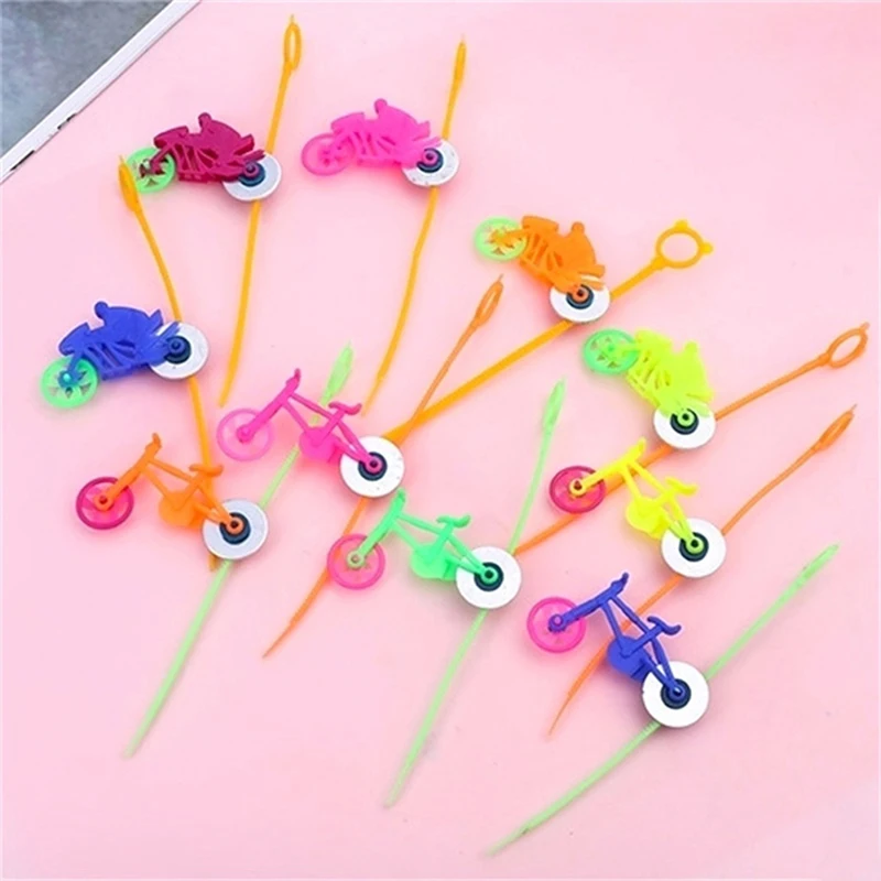 3Set Line Gear Motorcycle/Bicycle Children's Speed Gear Line Toys Kids Birthday Party Favors Gifts images - 6