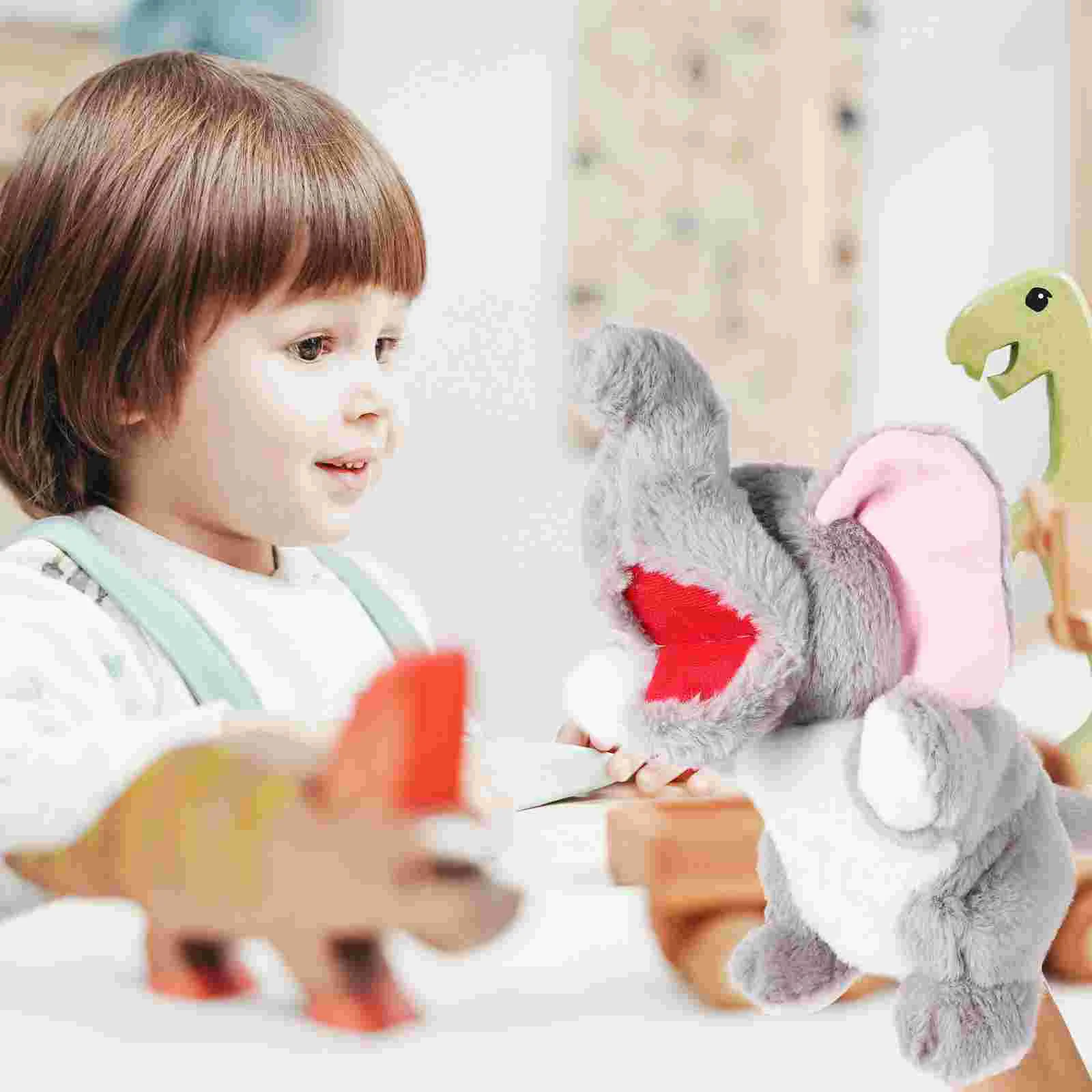 

Hand Puppet Stuffed Plush Toy Puppets Toddlers Kids Toys Lifelike Interactive Educational Child Cartoon Animals