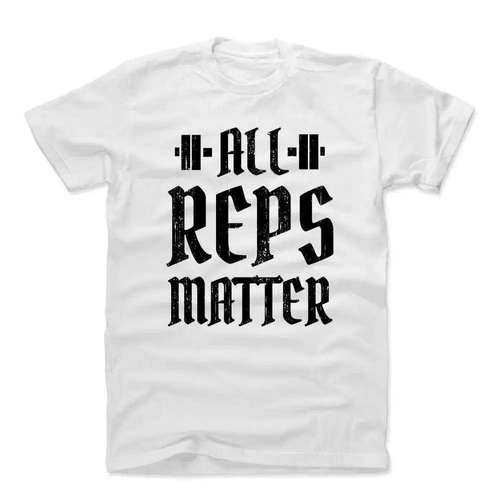 Мужская хлопковая футболка для тренировок и фитнеса