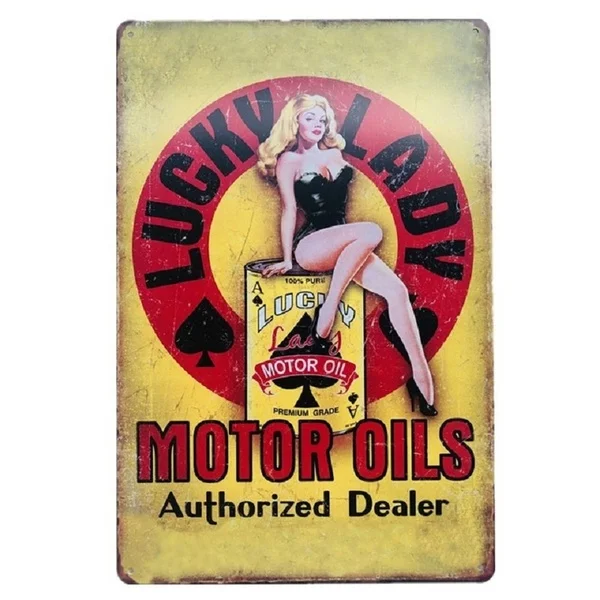 

Моторные масла таблички гаражный знак металлический плакат жестяной знак для магазина знаков декоративная мужская пещера