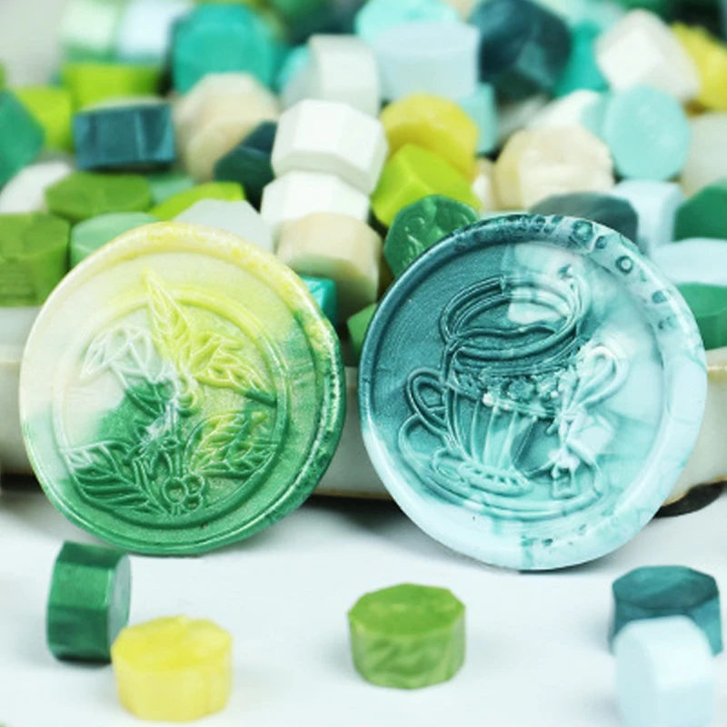 100 шт. восковая печать в стиле ретро цветные восковые бусины скрапбукинг подарок