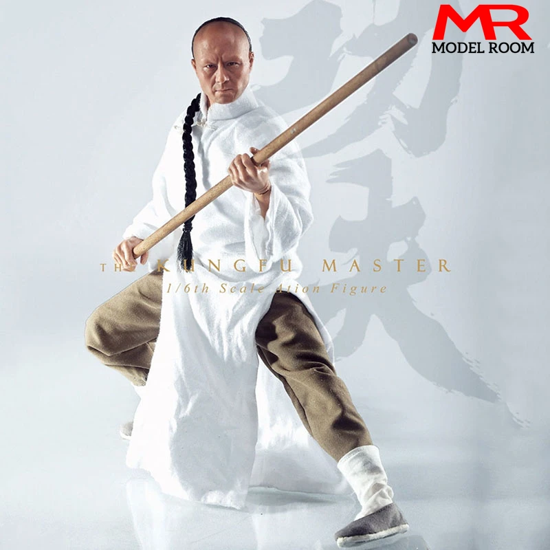 

Mirage Hack MHA-001 1/6 The KungFu Master Ji Chunhua Figure Model 12'' Male Soldier Action Doll Full Set Collectible Toy