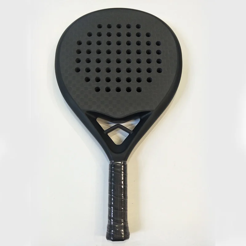 

Youth 12K Padel Tennis Carbon Fiber Soft Eva Face Tennis Paddle Racquet Racket Suitable For Adult Male Female Indoor Durable
