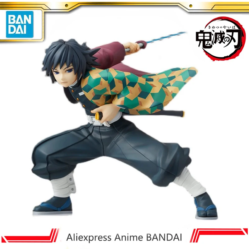 

BANDAI Demon Slayer Fit Tomioka Giyuu Genuine Anime Figures Model Action Collectible Kimetsu no Yaiba Toys