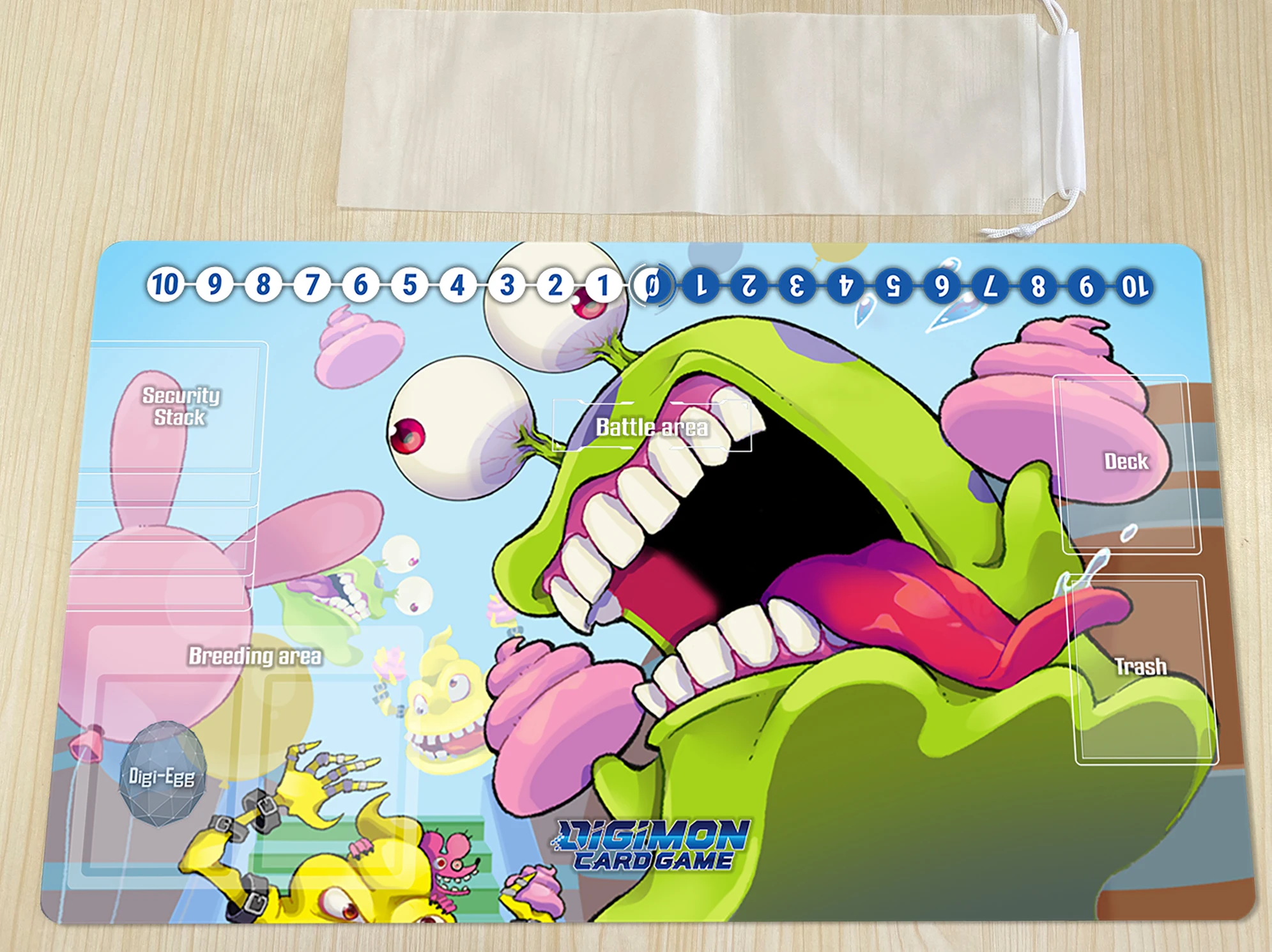 

Игровой коврик Digimon Numemon, коврик для настольной игры для дуэли DTCG, игровой коврик для игральных карт, Аниме Коврик для мыши, игровой коврик, Бе...