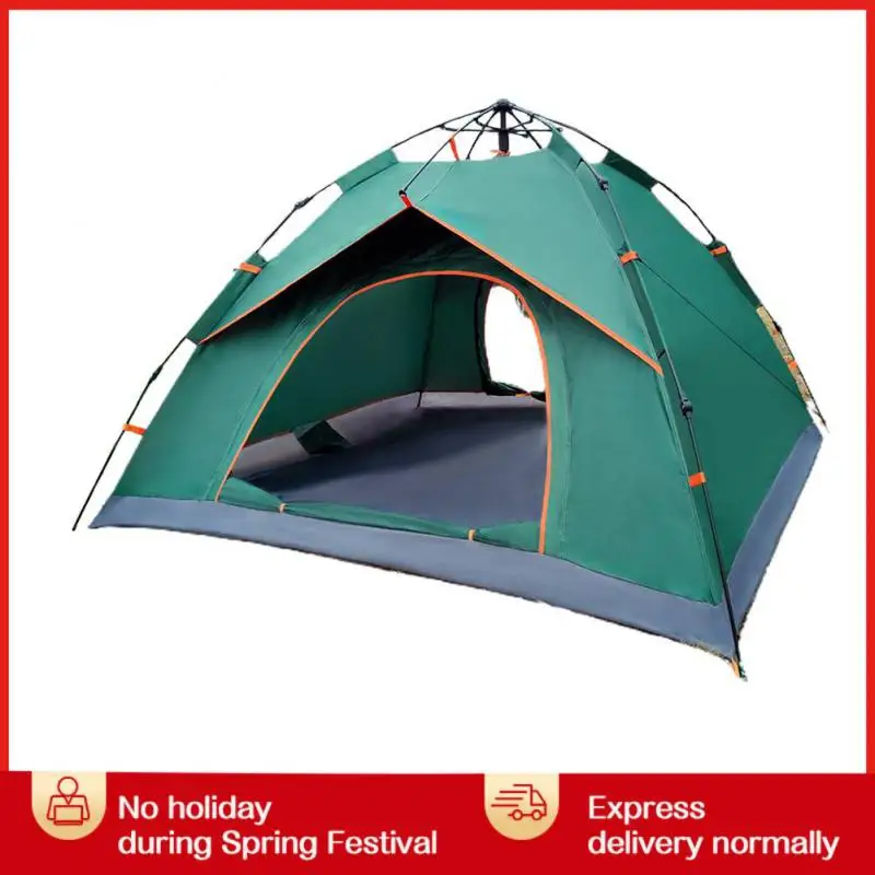 

2-3-4 People Fully Automatic Camping Tent Windproof Waterproof Automatic Pop-up Tent Family Outdoor Instant Setup Tent 4 Season