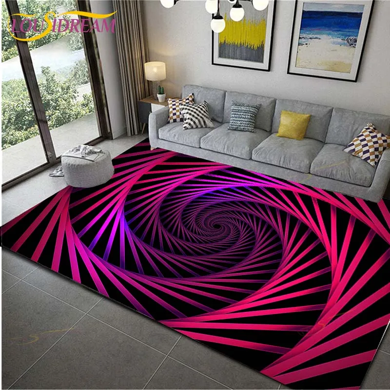 

Вихревой иллюзионный ковер Экзорцизм супер мягкий ковер для гостиной декоративный напольный ковер и ковры кухонный ковер в гостиной