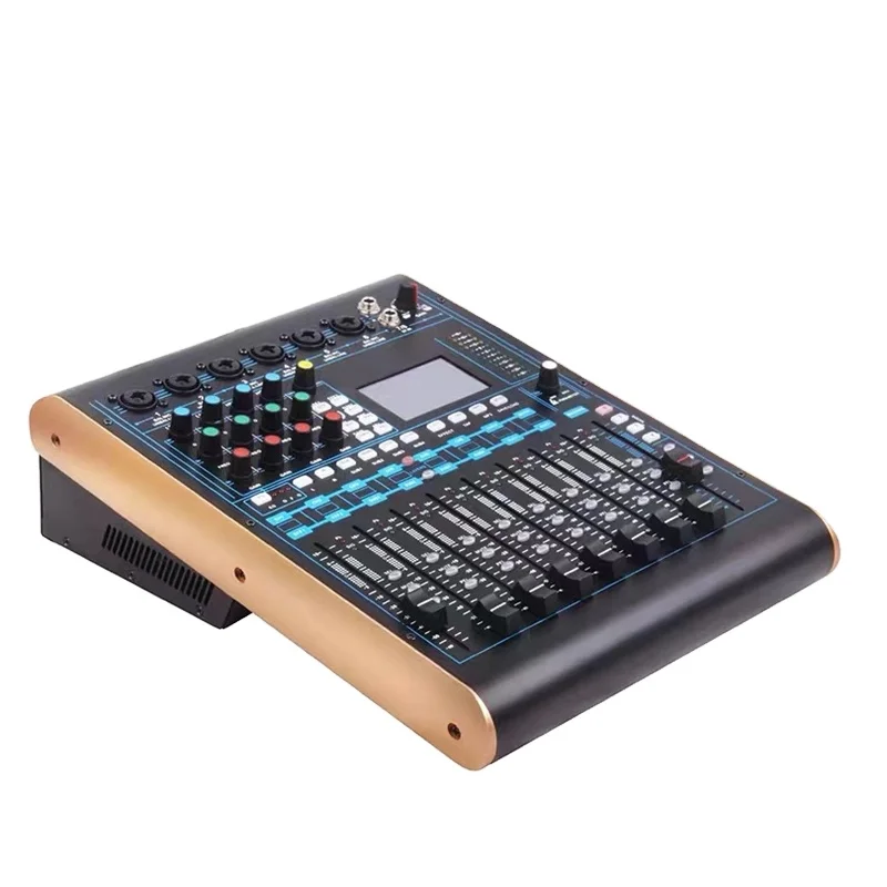 

OEM 12CH 16CH 20CH 24CH 32CH digital audio mixer professional with Motorized Faders Touch screen