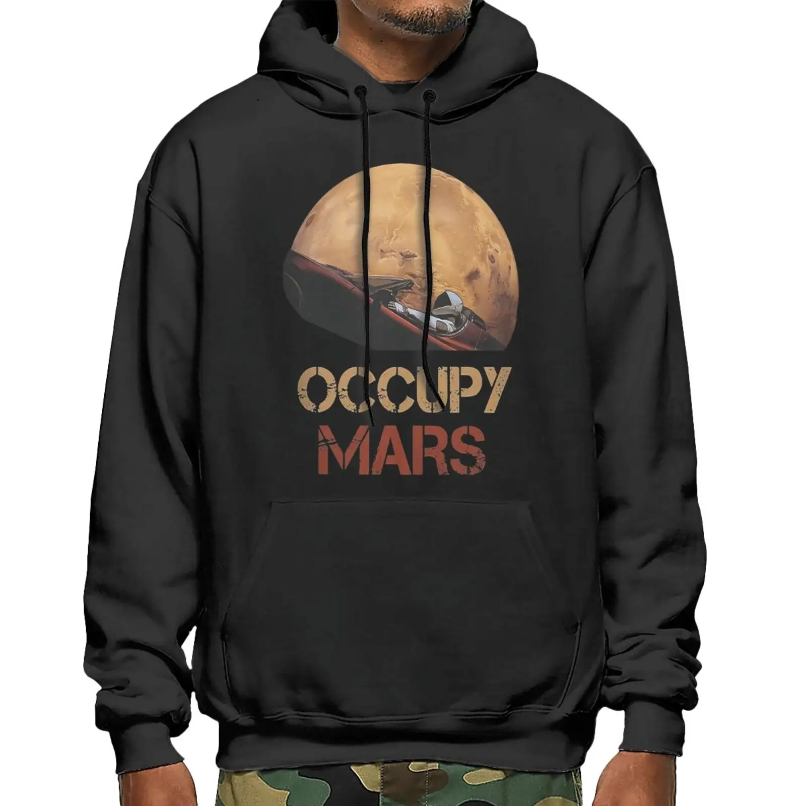 

Occupy Mars Tesla Elon Musk T38 2997 Hoodies Zipper Hoodie Men's Oversize Hoodie Sweatshirts Sweater Anime Things Mens Clothes