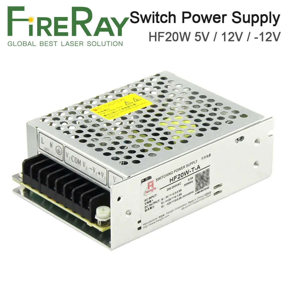 

Источник питания FireRay HF20W-T-A, тройной выход 5 в 0,3-3 а 12 в 0-1 А-12 в 0-а для промышленного управления солнечной энергией