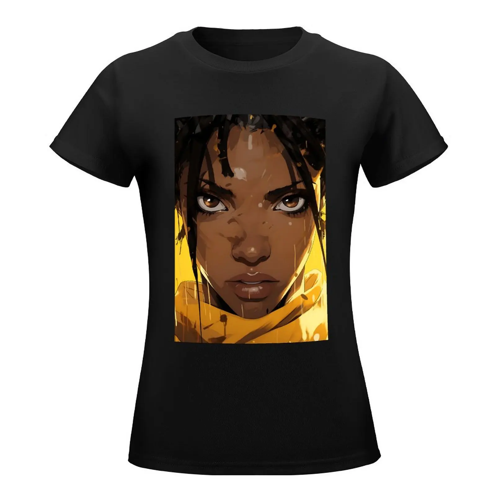 Женская винтажная хлопковая футболка новая серия