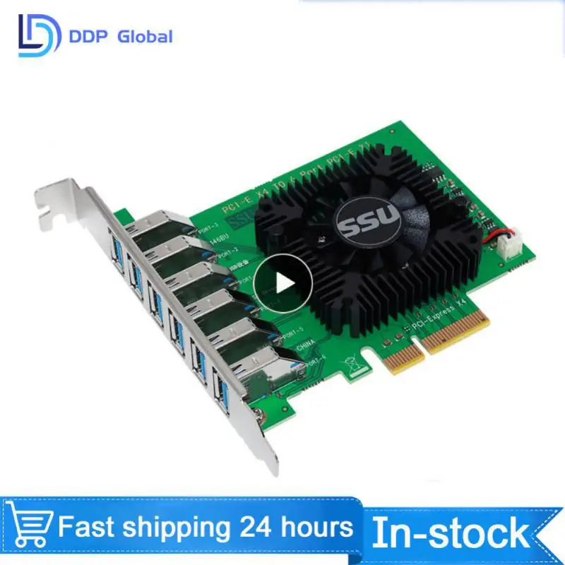 

Pci-e Slot 4x To 16x Usb3.0 Pci-e Slot 4x To 16x Usb3.0 Riser Extender For Btc Mining Miner Computer Expansion Card Adapter