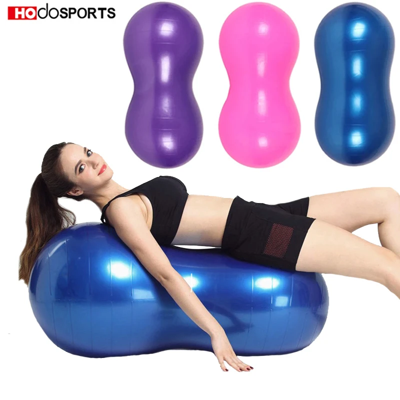 

Explosion-proof Peanut Shape Fitness Yoga Ball Fitness Training Equipment Fitness Ball Aerobic Balance Pilates Ball