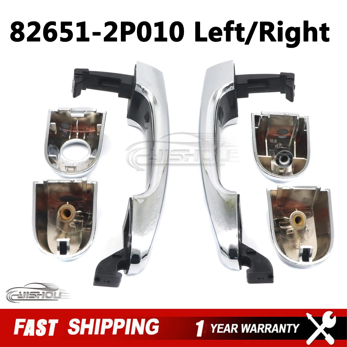 82651-2P010 автомобильный правый задний и фрикционный хромированный драйвер для Kia