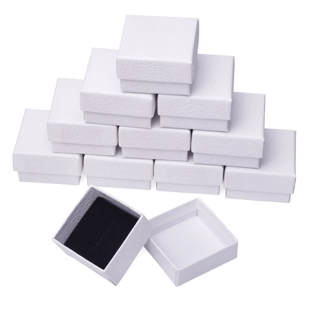 Tan Black Marble White For Ring Necklace Bracelet Diy Gift Packing Supplies