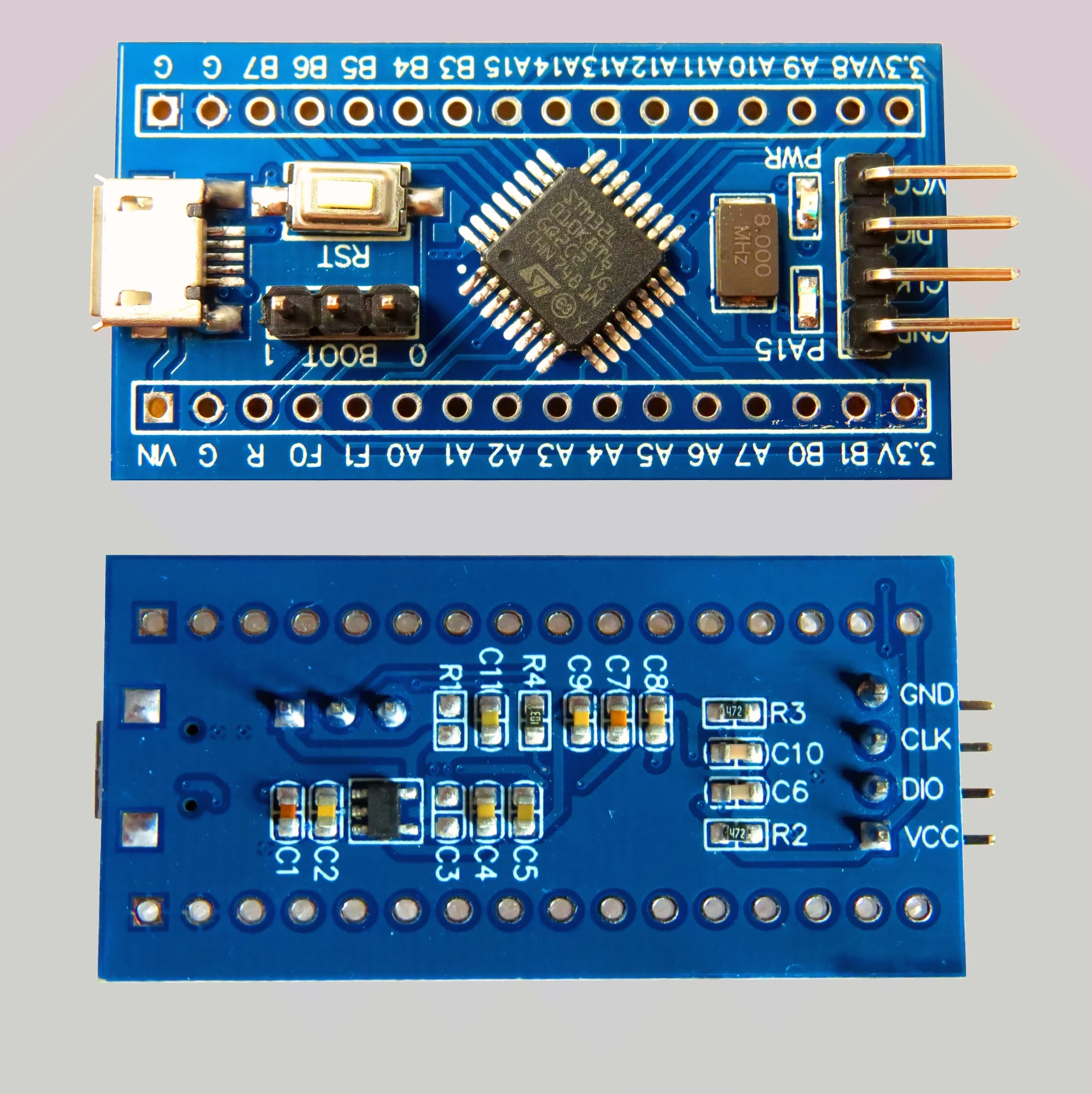 Stm32l010k8t6 Основная плата Низкое энергопотребление Новая Stm32l010 Однокристальная