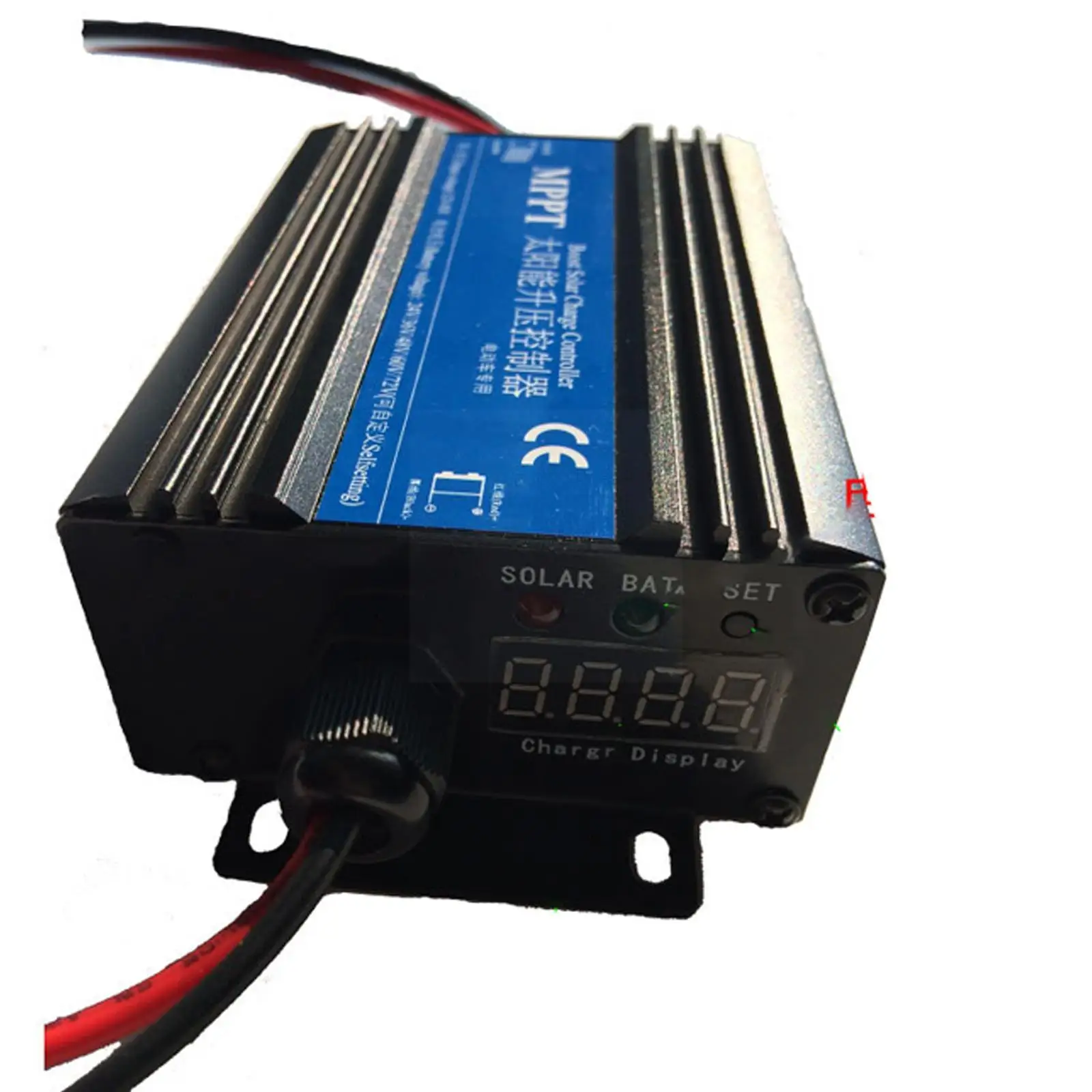 

MPPT Boost Solar Panel Battery Regulator 24V To 72V Charger Black Intelligent Controller Color H6A5