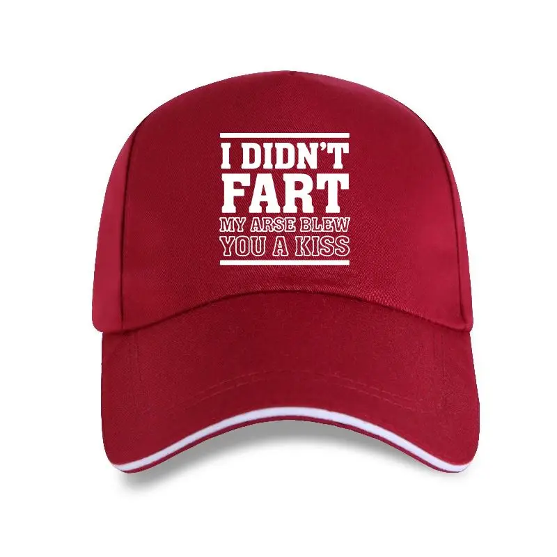 

Новая Кепка головной убор Мужская забавная бейсболка с надписью «I Not Fart My задутое забавным поцелуем» искусственные Смешные топы унисекс За...