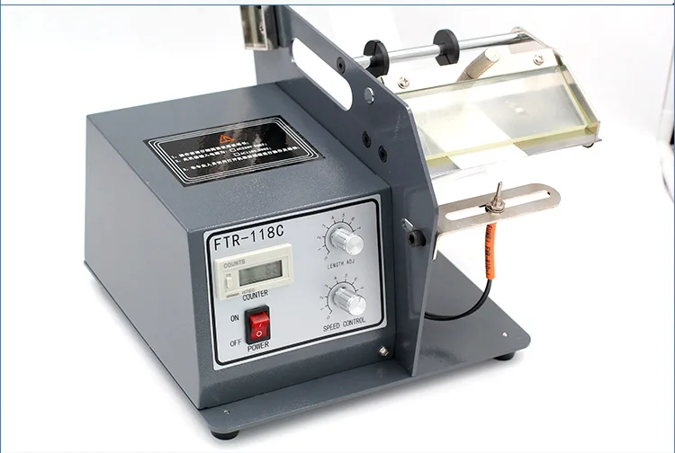 Автоматическая машина для зачистки этикеток FTR-118C прозрачных из оптического