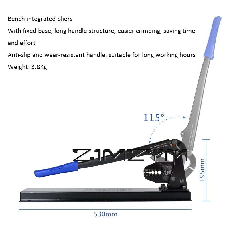 

Обжимные Щипцы с алюминиевыми втулками, плоскогубцы для обжима проводов, круглые алюминиевые зажимы 1-5 мм