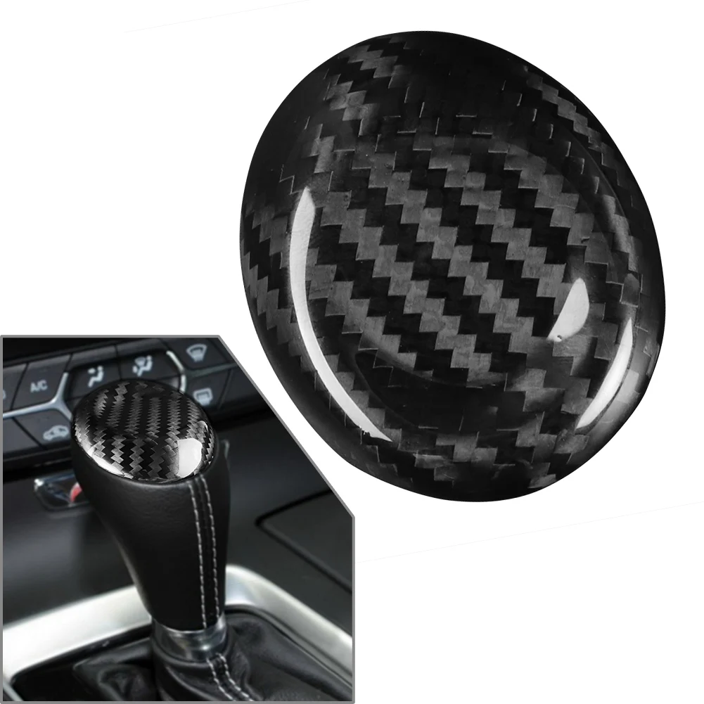 

Углеродное волокно, автомобильная ручка переключения передач, накладка на голову, декоративная накладка для Chevrolet Corvette C7 2014 2015 2016 2017 2018 2019