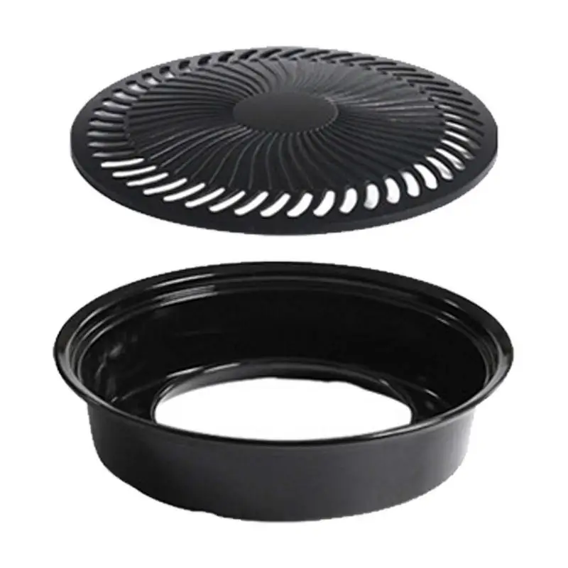 

Походная Сковорода-гриль Корейский Традиционный кухонный антипригарный бездымный гриль-Сковорода для дома и улицы, подходит для печи и