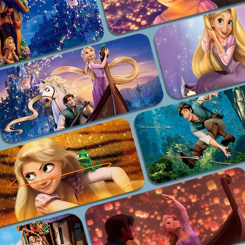 

Disney Tangled Extra Large Office Computer Desk Mat Table Keyboard Big Mouse Pad Laptop Cushion Non-slip for PC Mouse Carpet