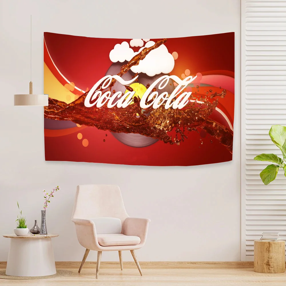 CC-coca-cola настенный флаг уличный декор флаги мира для спальни осенние украшения
