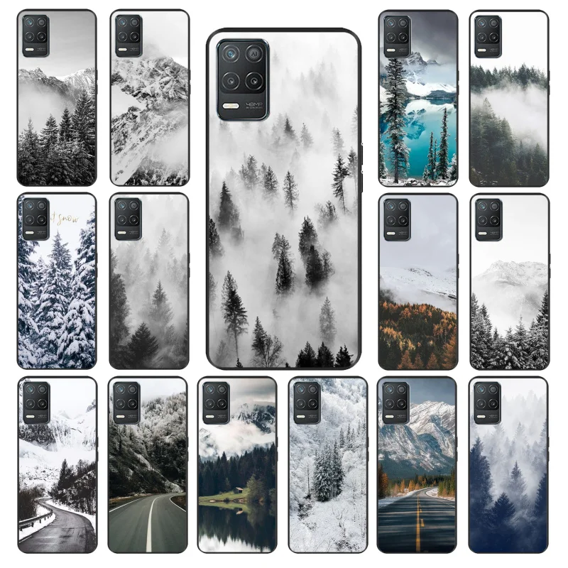 

Snow Mountain Nature Sceneary Phone Case for OPPO Realme 8 7 6 6Pro 7Pro 8Pro 6i 5i C3 C21 C21Y C11 C15 C20 C25 X3 SuperZoom
