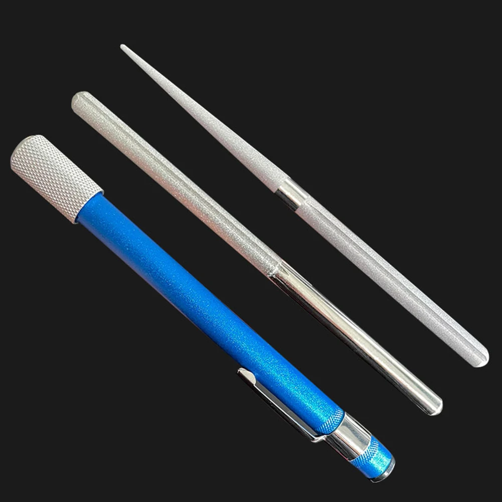 

Grindstone Portable Diamond Pen Shaped Cutting Tools Sharpener Whetstone for Outdoor Fishing Tools Supplies