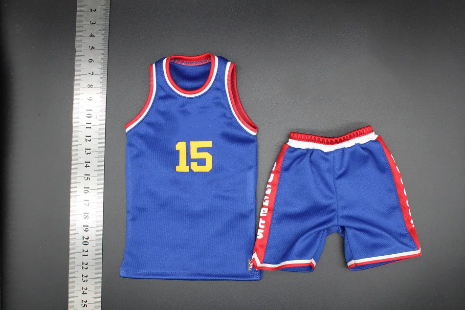 

1/6 Soldier Basketball Star Anthony No.15 Jersey Full Set Model Accessories Fit 12'' Action Figure Body In Stock