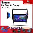 Srnubi Android 10 автомобильный радиоприемник для Toyota Camry u.s. 2012-2017 мультимедийный видеоплеер 2 Din 4G GPS навигация Carplay DVD головное устройство