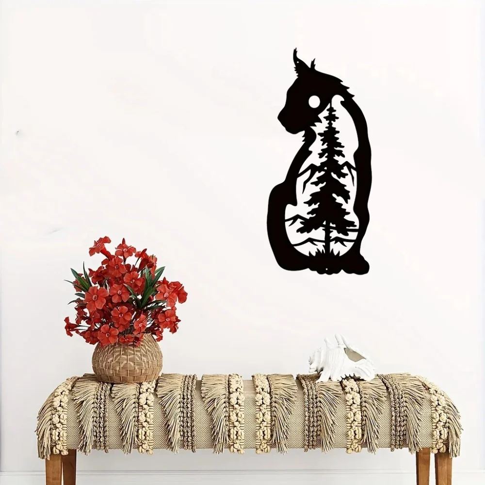 Металлический Знак Для Украшения Стены С Волком